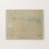 Meer van de vuurtoren van de ChamPlain (1896) Legpuzzel (Horizontaal)