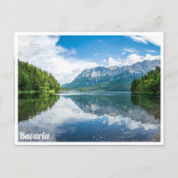 Meer van Eibsee in Beieren, Duitsland