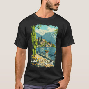 Meer van Garda Italië Souvenir T-shirt