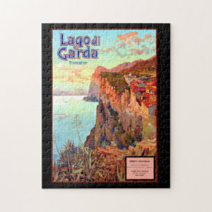 Meer van Garda-magneet Legpuzzel