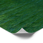 Meer van Genève in de zomer Poster (Hoek)