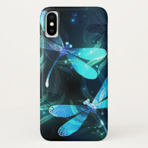 Meer van gloeiende libellen iPhone x hoesje