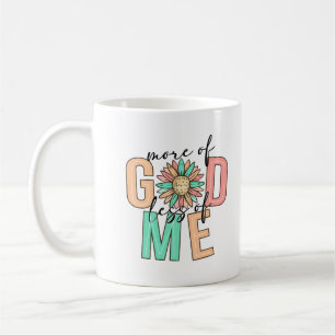 Meer van God Minder van Mij Inspirerend Christelij Koffiemok