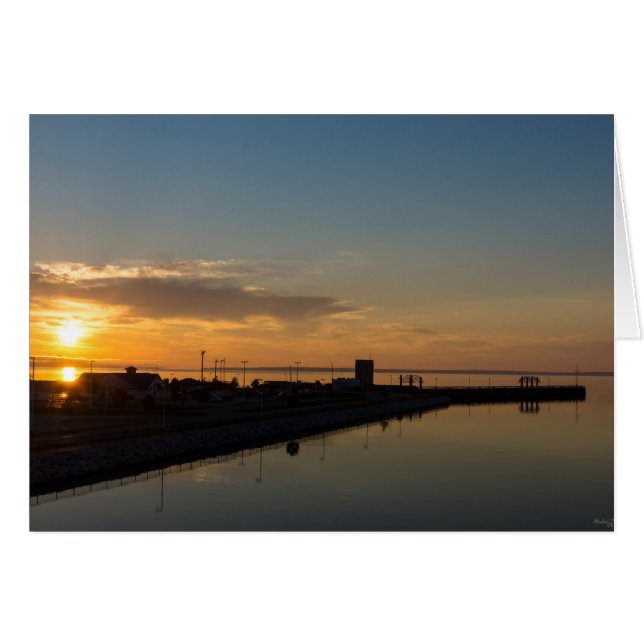 Meer van Huron Golden Morning (Voorkant Horizontaal)