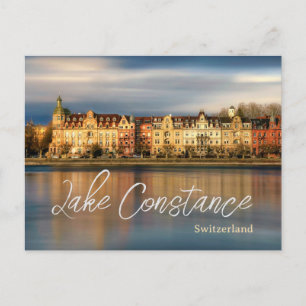 Meer van Konstanz Zwitserland Reis Briefkaart