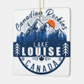 Meer van Louise Canada:  Retro Sunset Souvenir Keramisch Ornament (Links)
