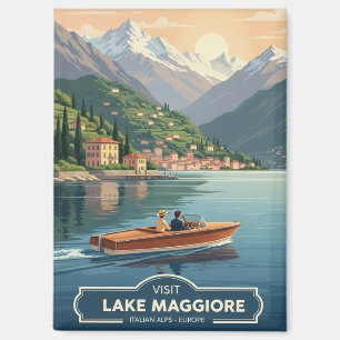 Meer van Maggiore Italië Reizen Magneet