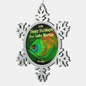 Meer van Martin Fish Holiday Keepomwille Ornament (Rechts)