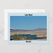 Meer van Mead Nevada Briefkaart (Voorkant / Achterkant)