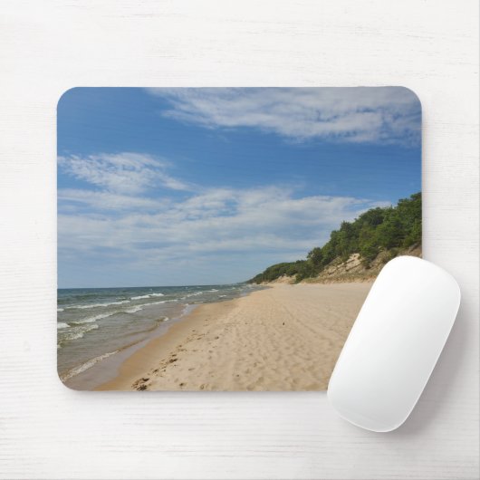 Meer van Michigan mousepad Muismat (Met muis)