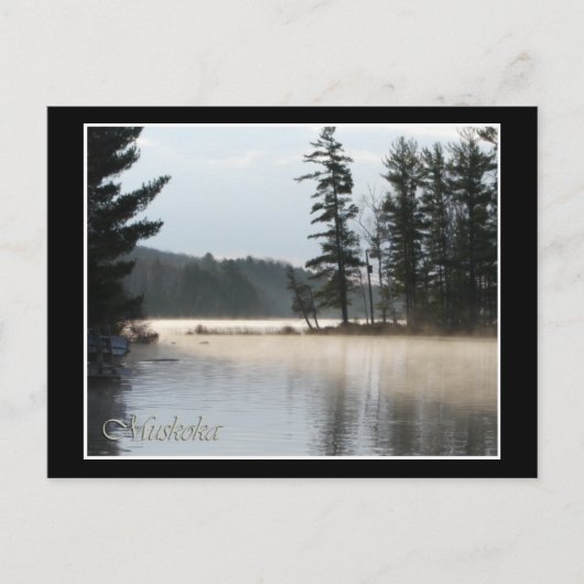 Meer van Mist Briefkaart (Voorkant)