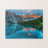 Meer van Moraine Legpuzzel (Horizontaal)