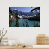 Meer van Moraine Poster (Keuken)