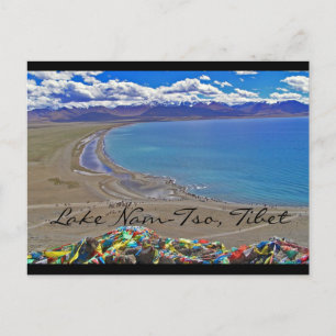 Meer van Nam-Tso in Tibet Briefkaart