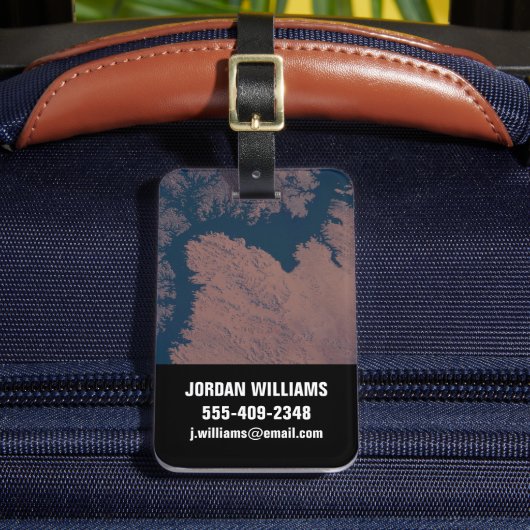 Meer van Nasser Bagagelabel (Voorkant Insitu 2)