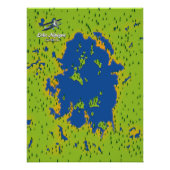 Meer van Nipigon Perfect Poster (Voorkant)