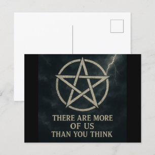 Meer van ons Wicca Briefkaart