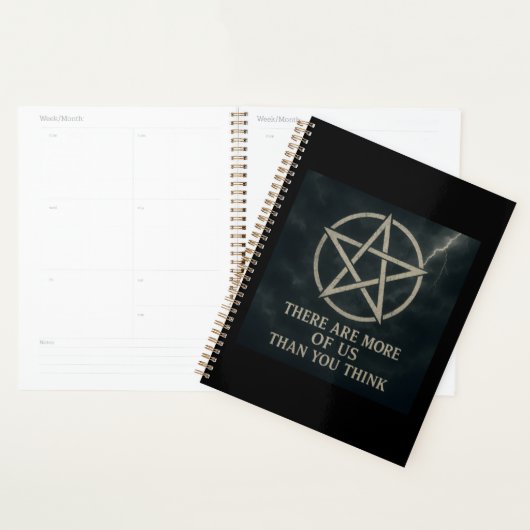Meer van ons Wicca Spiral Planner (Display)