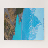 Meer van Pukaki Nieuw-Zeeland Legpuzzel (Horizontaal)