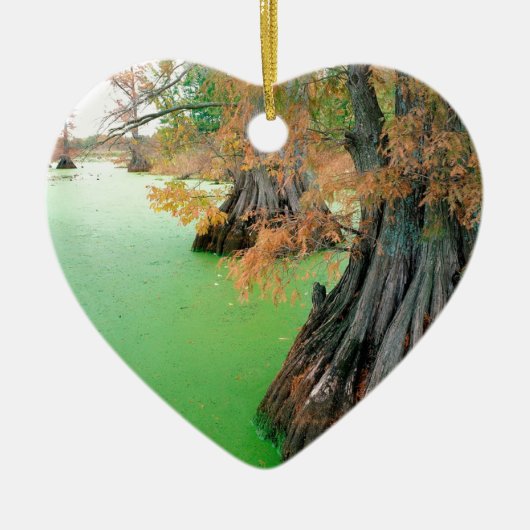Meer van Reelfoot Tennessee Keramisch Ornament (Voorkant)