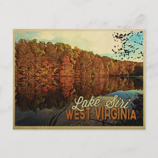 Meer van Siri West Virginia Briefkaart