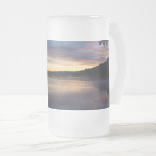 Meer van Springfield Autumn Sunrise Frosted Glass  Matglas Bierpul