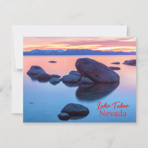 Meer van Tahoe Briefkaart