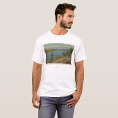 Meer van Tahoe, CA - Fallen Leaf Lake en Lake Taho T-shirt (Voorkant volledig)