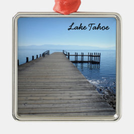 Meer van Tahoe, CA Metalen Ornament