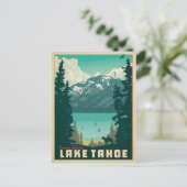 Meer van Tahoe | Californië en Nevada Briefkaart (Staand voorkant)