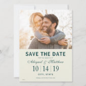 Meer van Tahoe | Datum opslaan - Foto Save The Date (Achterkant)