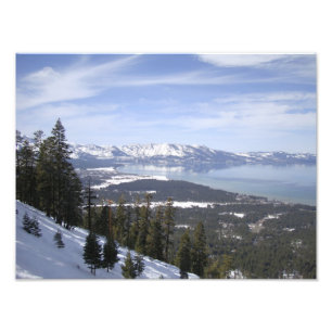 Meer van Tahoe Foto Afdruk