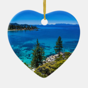 Meer van Tahoe Keramisch Ornament