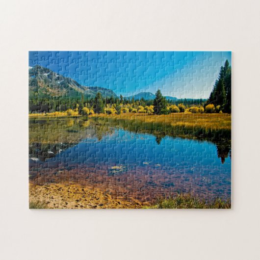 Meer van Tahoe Nevada. Jigzaag Puzzle Legpuzzel (Horizontaal)
