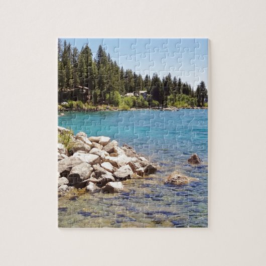 Meer van Tahoe Nevada Legpuzzel (Verticaal)