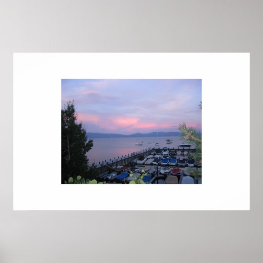 Meer van Tahoe Poster (Voorkant)