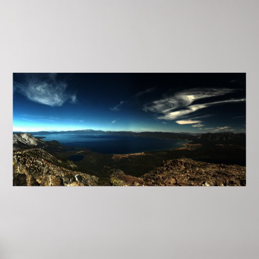 Meer van Tahoe Poster (Voorkant)