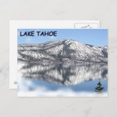 Meer van Tahoe Snowflake 1 Briefkaart (Voorkant / Achterkant)
