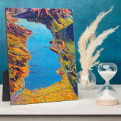 Meer van Thun Zwitserland Reis Fotoplaat (Zijkant)