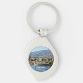Meer van Titicaca - Floating Island Sleutelhanger (Voorkant)