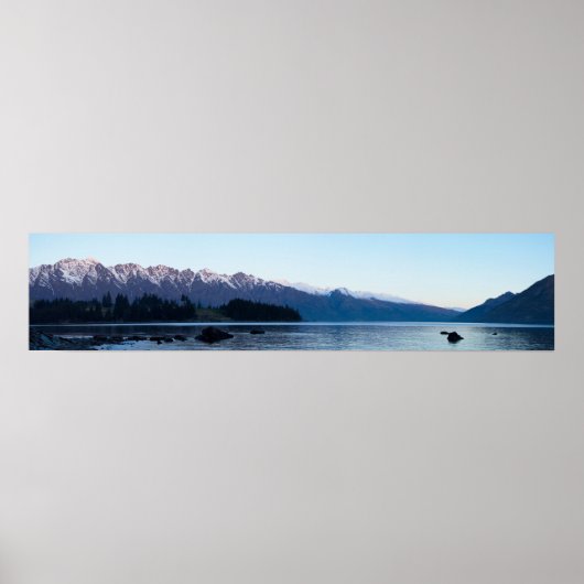 Meer van Wakatipu Poster (Voorkant)