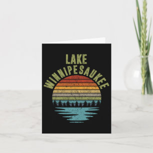Meer van Winnipesaukee Camping Wilderness - Natuur Kaart