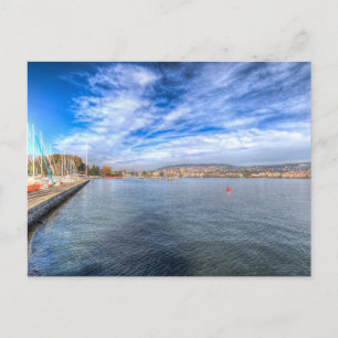 Meer van Zurich Vista Feestdagenkaart