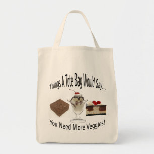 Meer Veggies Canvas tas nodig