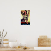 Meer verpleegkundigen zijn nodig ~ verpleegcorps poster (Keuken)