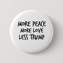 Meer vrede Meer liefde Minder Trump Anti-Trump cad
