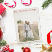 Meer vreugde komend volgend jaar zwangerschap aank bedankkaart