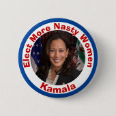 Meer vrouwen in de nesttijd kiezen ronde button 5,7 cm (Voorkant)