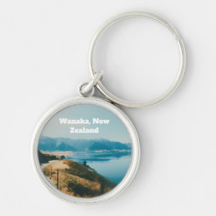 Meer Wanaka, Zuidereiland, Nieuw-Zeeland Sleutelhanger