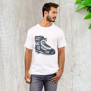 Meer wandelen, minder piekeren t-shirt